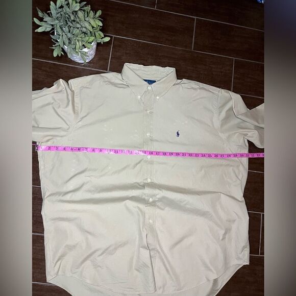 Polo Ralph Lauren Blake khaki colored button down sz XXL - Picture 5 of 7